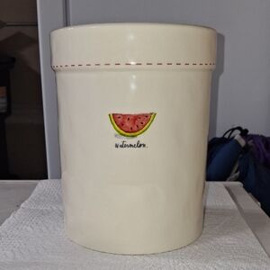 Rae Dunn Ceramic WATERMELON Tool Crock